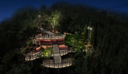 山體亮化工程如何打造怡人夜景，需要注意什么？